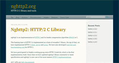 Desktop Screenshot of nghttp2.org